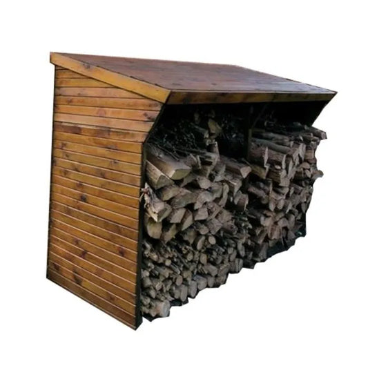 Brennholz-Unterstand Ottawa, 5 Ster Braun